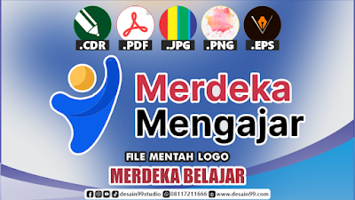 Terbaru! Download Logo Kurikulum Merdeka Belajar Merdeka Mengajar (dalam format cdr png jpg ai eps pdf)