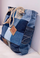 Ideas de bolsos de jeans reciclados