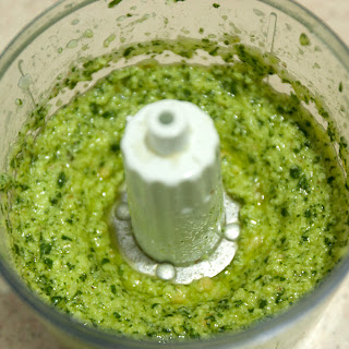 Cheesy pesto