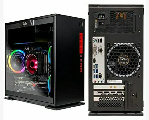 SkyTech Gaming PC: 16GB Memory RAM Desktop Computer with Super Fast 8-Core Turbo Processor for Gamers