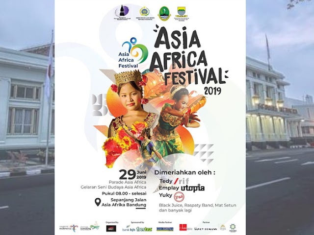 Inilah Jadwal Acara dan Penutupan Arus Lalu Lintas Event Asia Africa Festival 2019