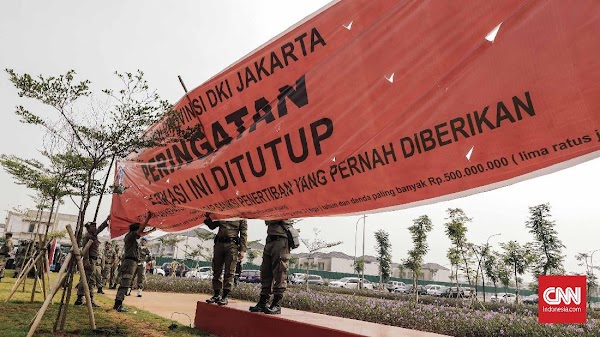 Begini Respon Luhut Soal Penyegelan Bangunan Pulau D oleh Anies