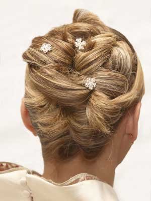 bridal updos hairstyle From many people attending a wedding reception