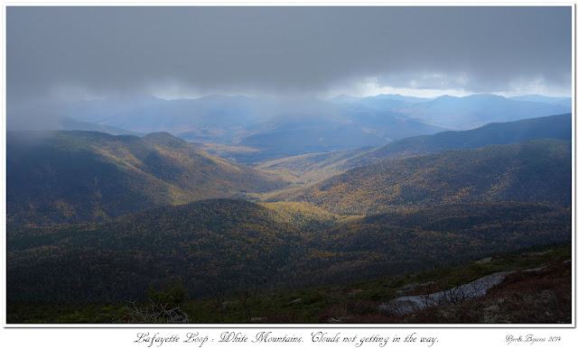 Lafayette Loop: White Mountains. Clouds not getting in the way.