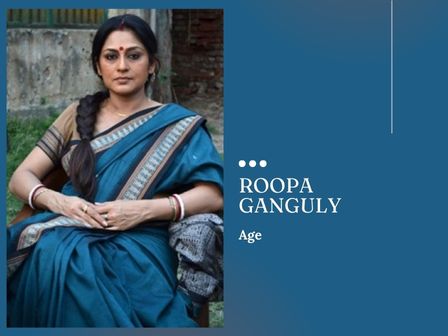 Roopa Ganguly Age