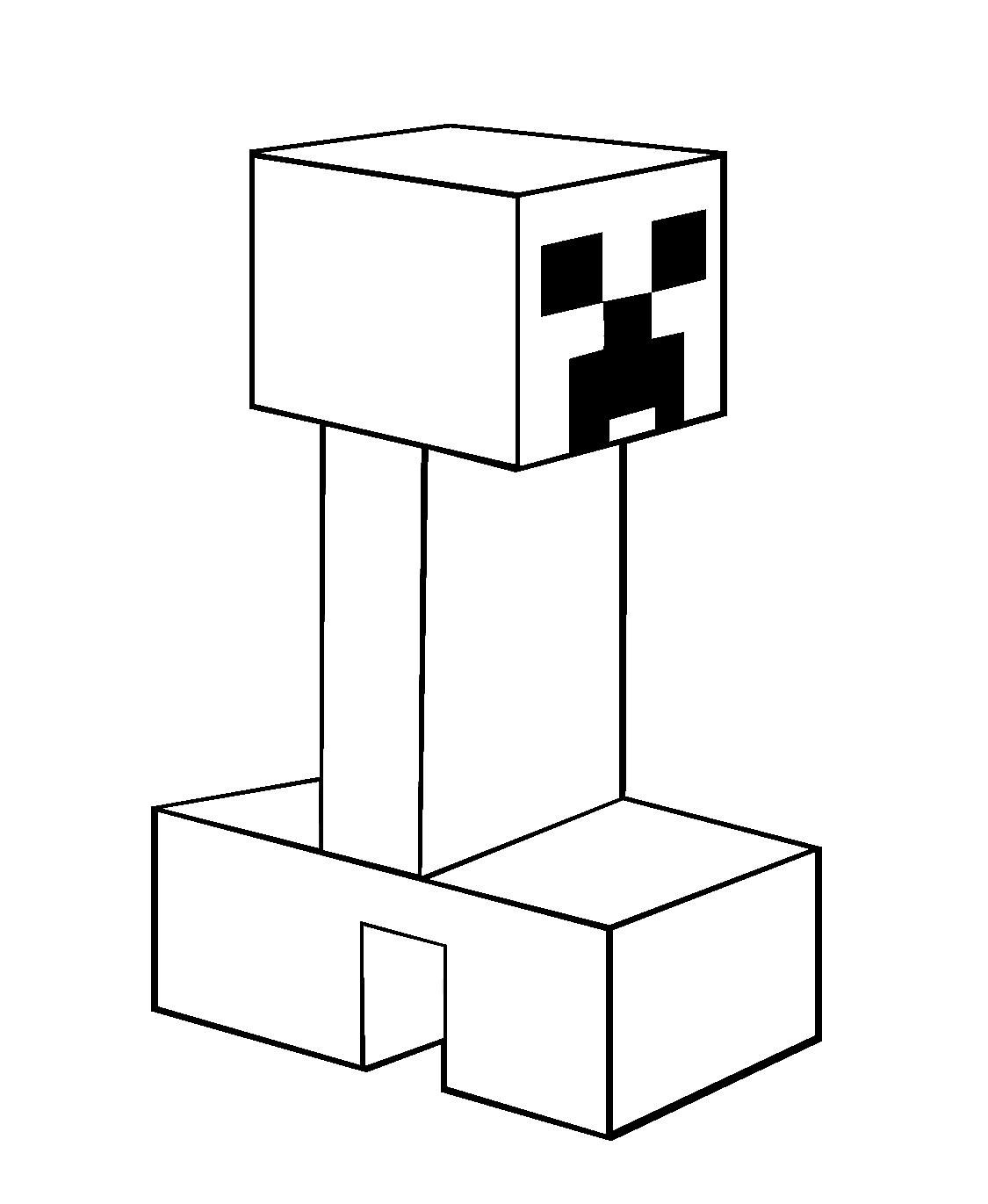 103 Coloring Pages Minecraft  HD