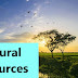 What are natural resources?