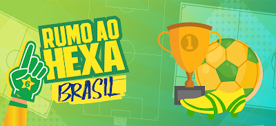 brasil rumo hexa caneca copa