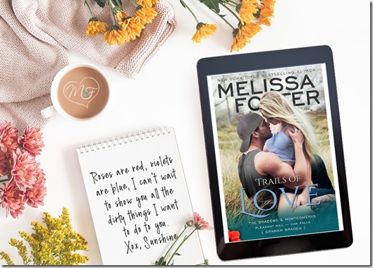 New Release: Trails of Love by Melissa Foster + Excerpt, Teaser, and Giveaway | About That Story