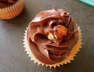 CUPCAKE NOISETTE CHOCOLAT