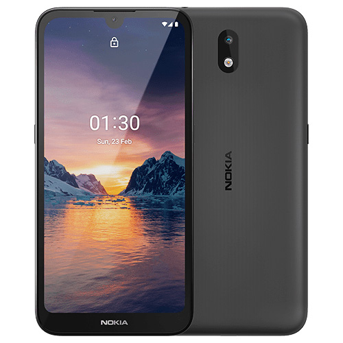 Nokia 1.3 pictures, official photos Cyan