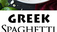 Garlicky Greek Spaghetti Toss Recipes