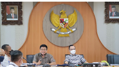 Wakil Ketua DPRD Kota Bandung Diskusi Peningkatan Kualitas Atlet Bersama Bapopsi