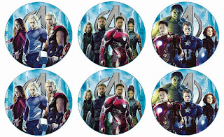 Avengers: Free Printable Mini Kit.