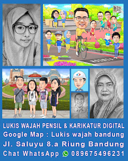 lukiswajah karikatur bandung