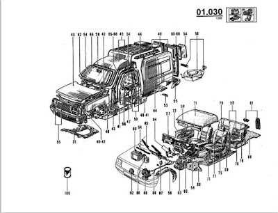 Catálogo de peças Renault Express