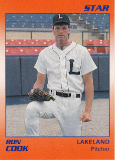 Ron Cook 1990 Lakeland Tigers card