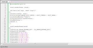 Memasukan source code pada CodeBlocks