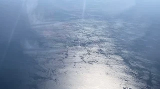 فيديو نادر ملتقط من السماء للبحر الصافي رووعة