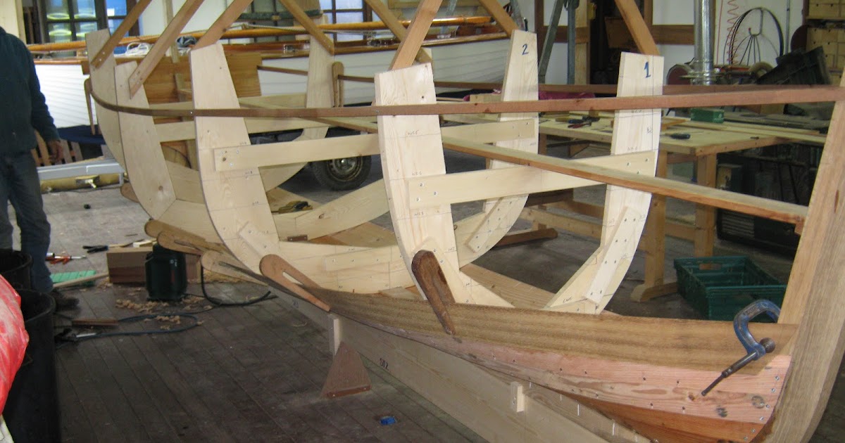 traditional boatbuilding skills: how we fit a clinker plank