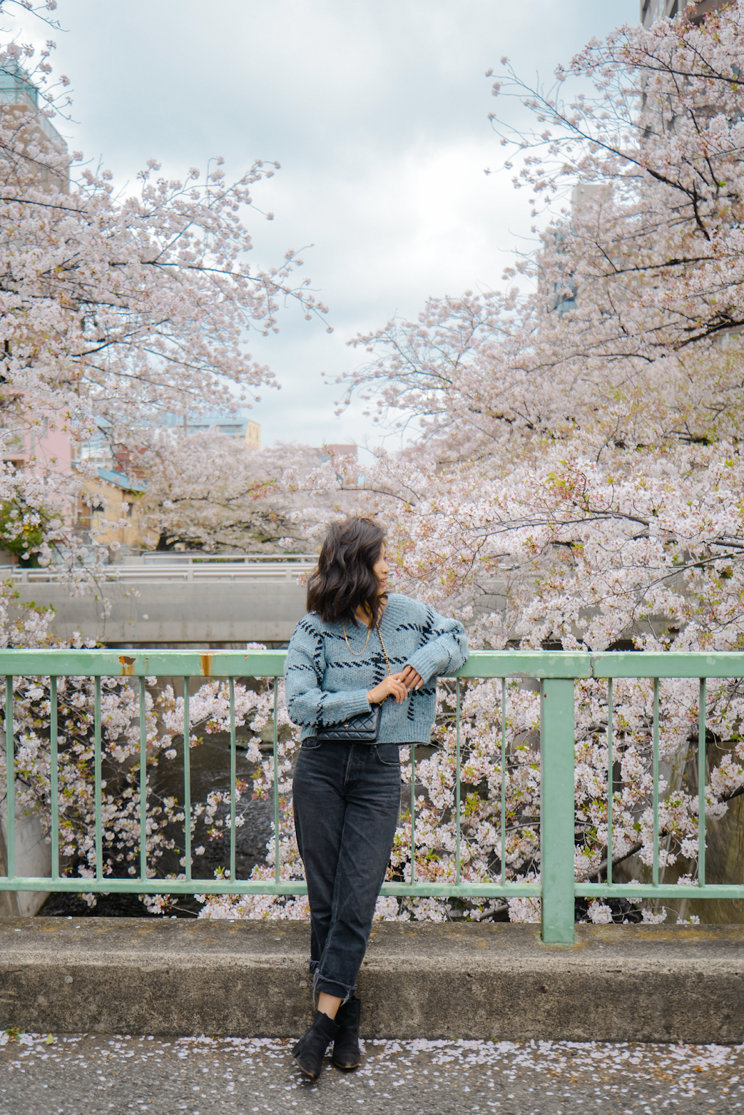 Local spot for cherry blossom photos, Tokyo's Not So Secret Cherry Blossoms Spots That You Might Not Know Of - Style and Travel Blogger Van Le (FOREVERVANNY.com)