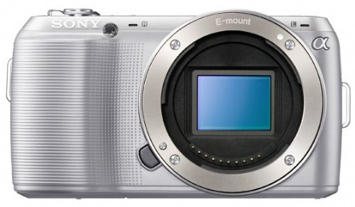 Sony Alpha NEX-C3 Digital Camera Body (Silver) Import Model No Warranty