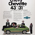 1977 Chevy Chevette Vintage Ad ~ Buy It NOW!