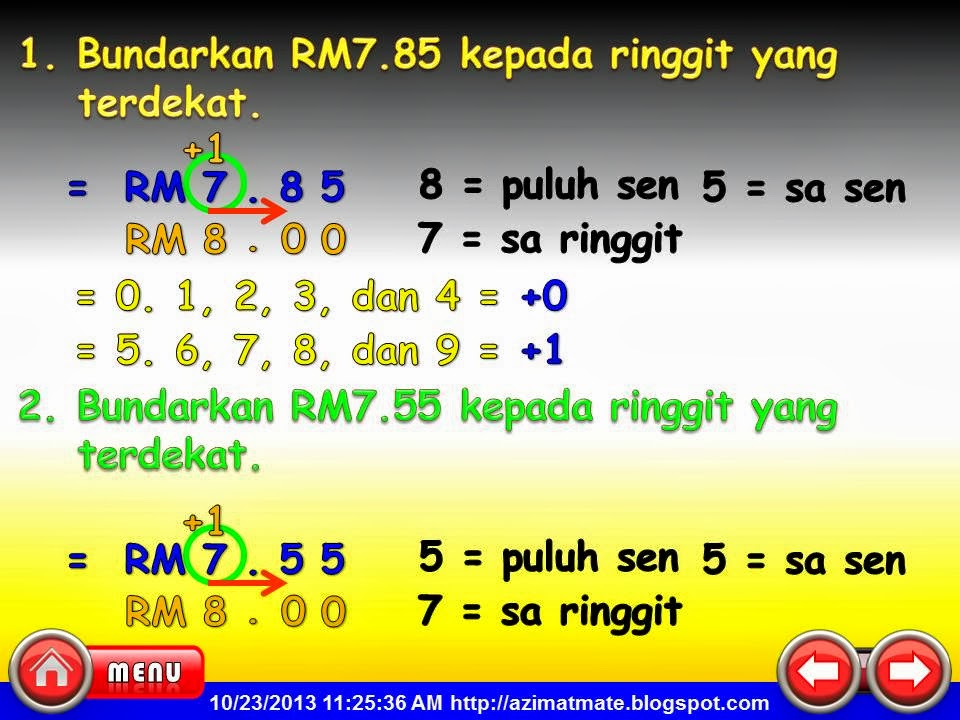 AZIMAT SEKOLAH RENDAH: KEMAHIRAN BERFIKIR ARAS RENDAH 