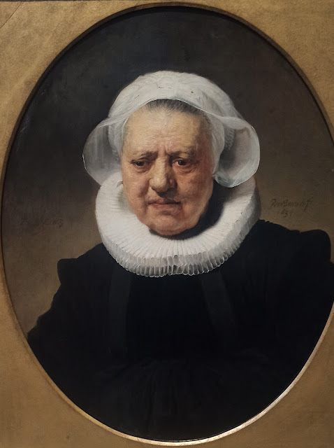 Rembrandt - Portrait of Aechje Claesdr