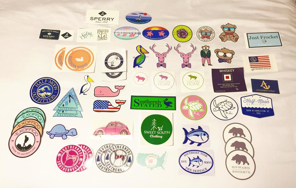 How To Get Free Preppy Stickers + Giveaway