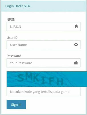  merupakan aplikasi bolos guru yang dikerjakan secara online oleh operator sekolah yang ak Login DHGTK Absen Finger Print 2018/2019