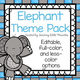 https://www.teacherspayteachers.com/Product/Elephant-Theme-Classroom-Decor-Pack-2725993