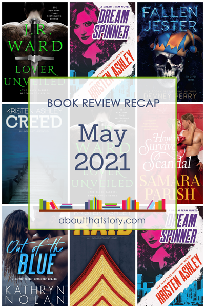 Book Review Recap May 2021 | About That Story