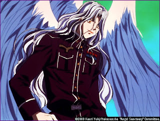 lucifer anime wallpaper angle white dark wing