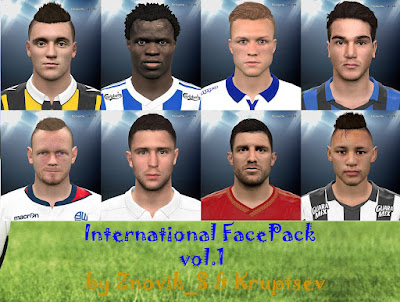 PES 2016 International FacePack vol.1