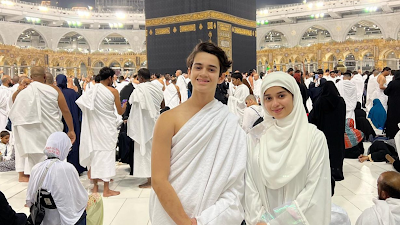 TV actress Jannat Zubair completed her first Umrah, shared wonderful photos from Mecca with brother Ayan