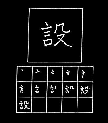 kanji pengaturan