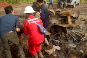 Diduga Nyolong Besi Dua Warga Terpental di Sumur Minyak