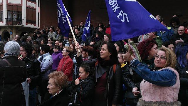 concentración contra agresión sexual