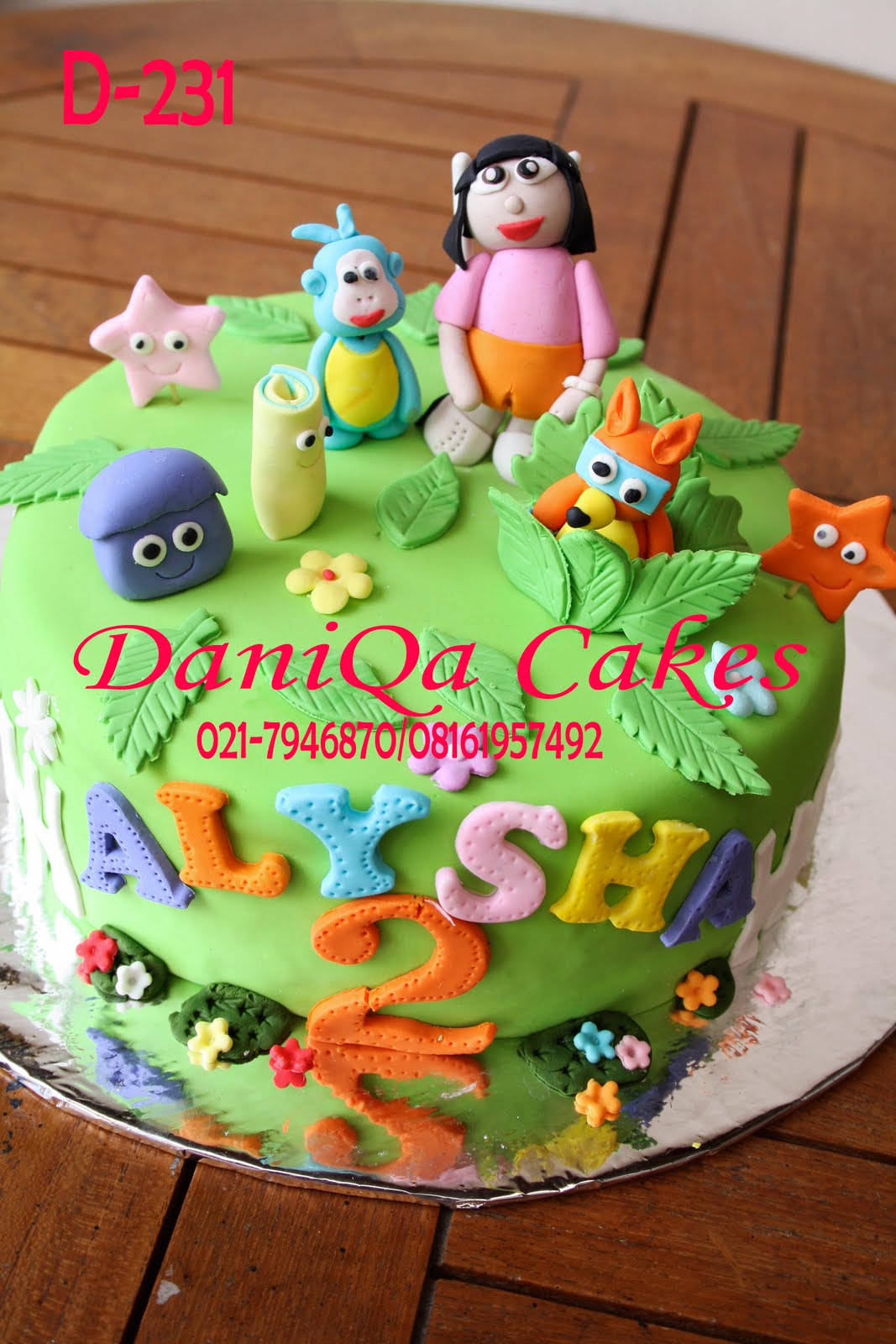 DaniQa Cake And Snack Kue Ulang Tahun Dora