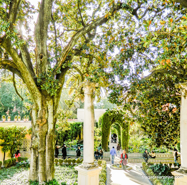Jardim do Real Alcázar de Sevilha