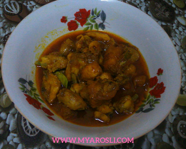 Ayam Goreng Tomyam Berkuah