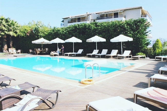 Corfu Mare boutique hotel pool