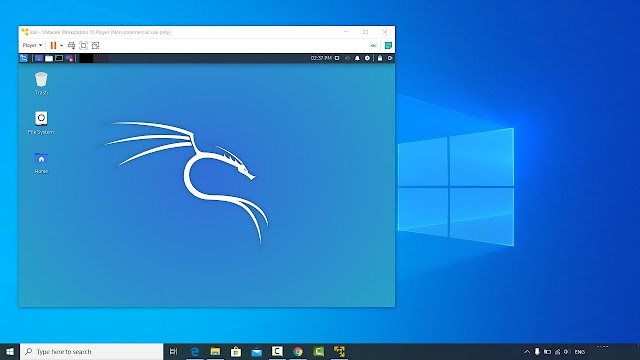 How to run kali linux in windows using vmware workstation