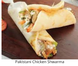 Pakistani Chicken Shwarma