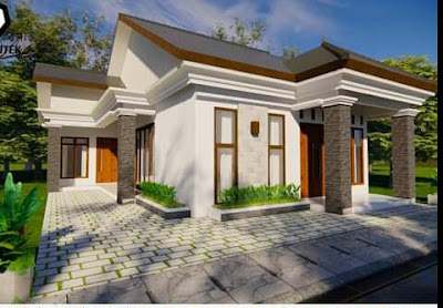 desain rumah sederhana 6x12 3 kamar tidur