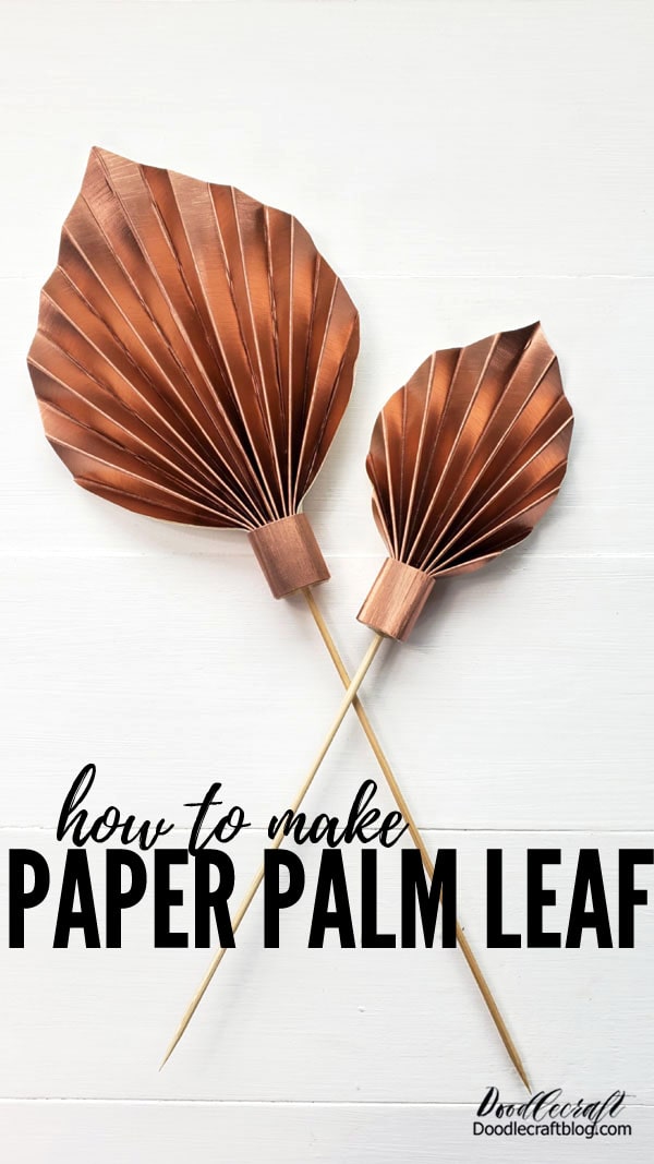 Paper Tropical Leaf, How To Make Tropical Leaf