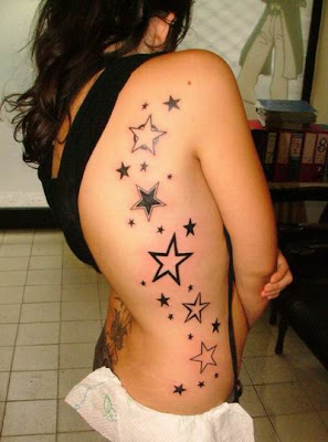 Star Tattoo Stomach