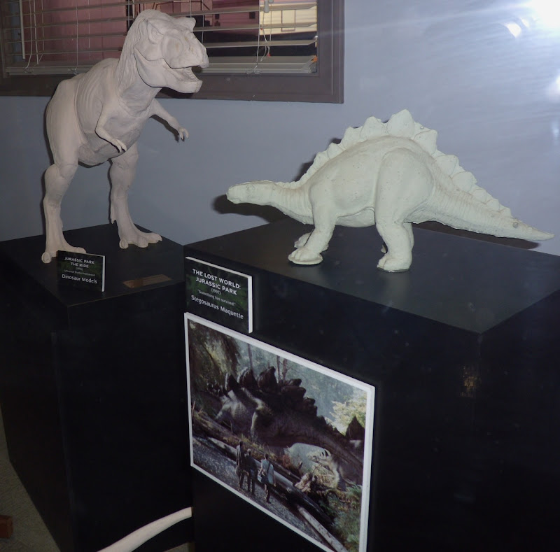 Jurassic Park dinosaur maquettes