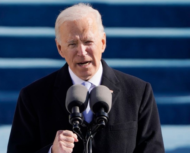 Joe Biden speaks on letter left by Trump